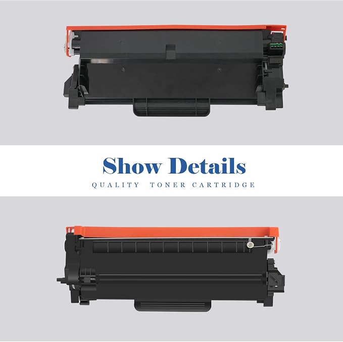 TN760 TN730 Toner for Brother Printer: Replacement for Brother Toner TN-730/TN-760 TN 760 730 TN-760 TN-730 MFC-L2710DW MFC-L2750DW DCP-L2550DW HL-L2350DW HL-L2395DW HL-L2370DW Black Cartridge