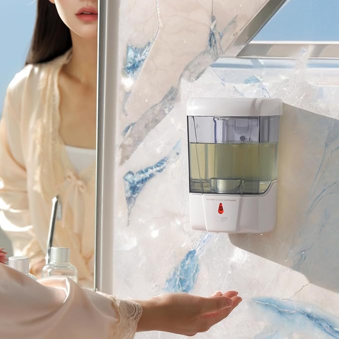 Automatic Hand Dryer and Soap Dispenser Set – Wall Mounted High Speed ABS Hand Dryer Touchless Automatic Soap Dispenser for Home Bathroom & Commercial Use