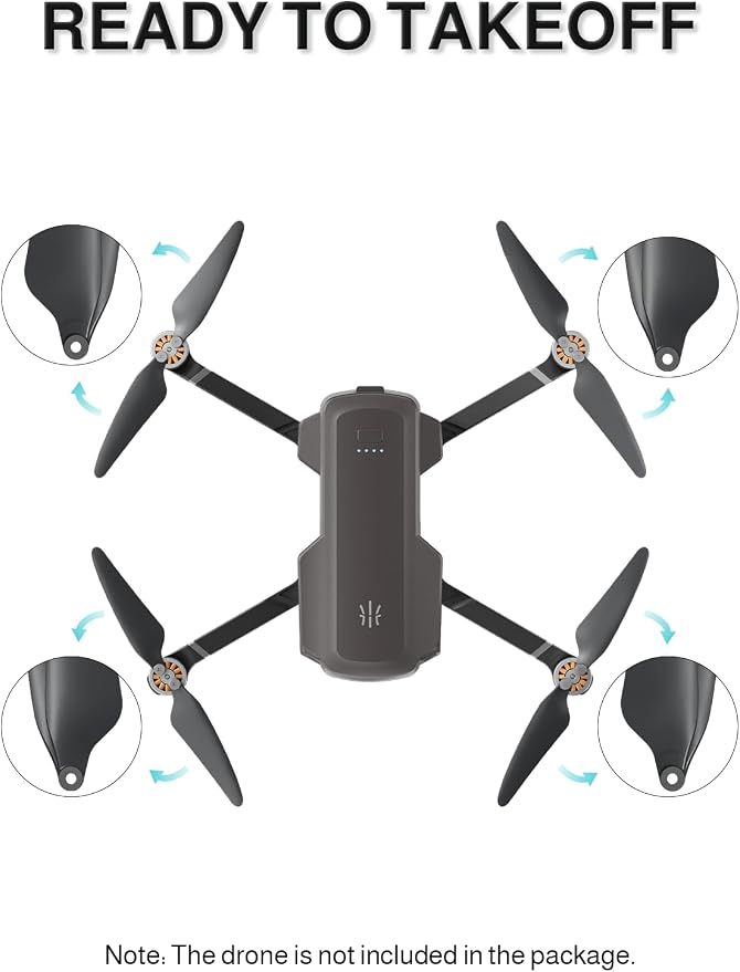 UranHub G30 Drones with 4K Camera for Adults with 2 Sets of Spare Propellers