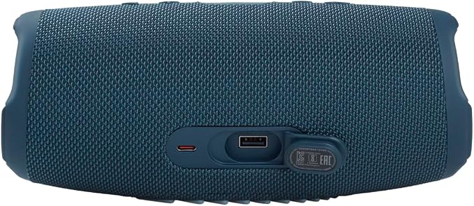 JBL CHARGE 5 - Portable Waterproof (IP67) Bluetooth Speaker with Powerbank USB Charge out, 20 hours playtime, JBL Partyboost (Blue)