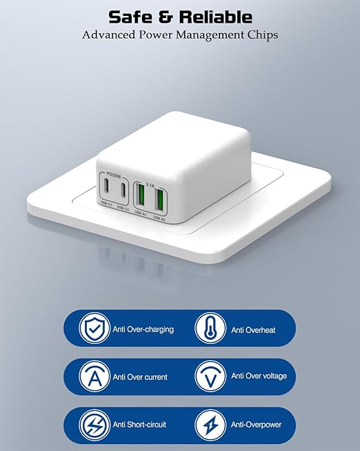 10Foot iPhone USBC Charging Cable,40W 2Pack Foldable Phone 17/16e Fast Charger Block 10FT USBC Cable Fast Charging for Apple iPhone 17/17 Air/17 Pro/16/16 Pro/16 Pro Max/16 Plus 15/15 Pro/Pro Max/iPad