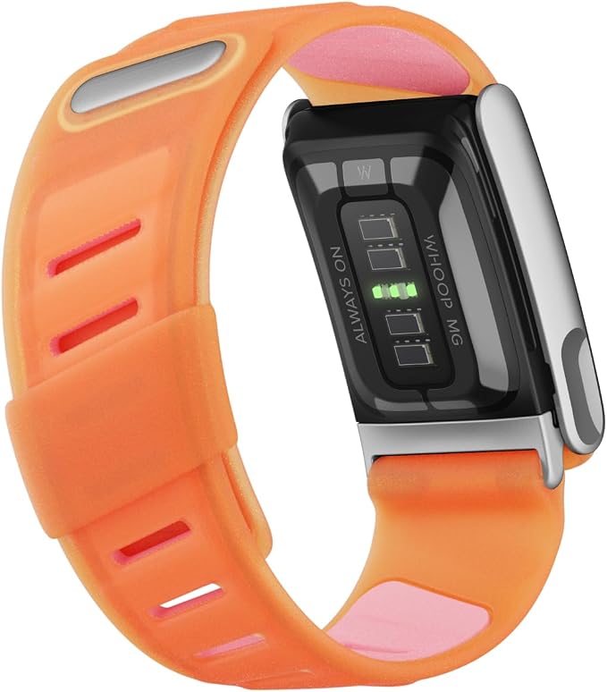 WHOOP 5.0/MG SportFlex – Waterproof, Sweatproof, Silicone Accessory for Health, Fitness, & Wellness Wearable – Not Compatible with Gen 4