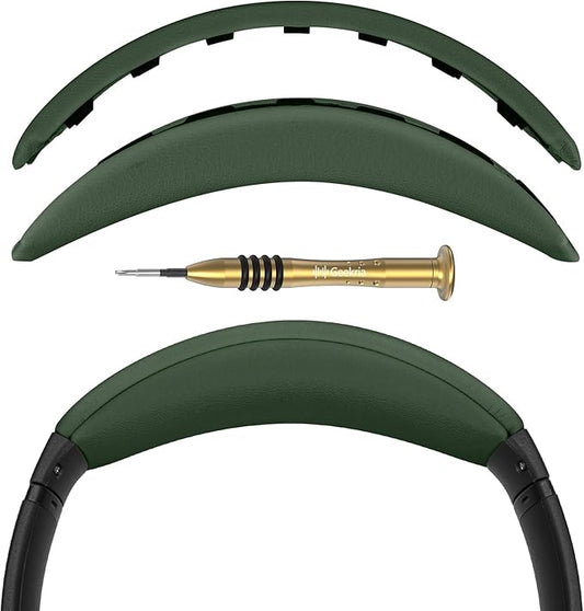 Geekria Headband Pad Compatible with Bose QuietComfort 35 ii Gaming, QC35II/ QC35/ QC45/ QCSE Headphones, Replacement Band Repair Part (Green)