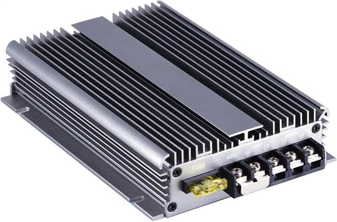 DC 40V-90V to 12V Converter Voltage Regulator Reducer 48V 60V 72V Step Down to 12V 40A 360W Converter Waterproof Buck Transformer Power Supply for Golf Cart Club Car LED Light