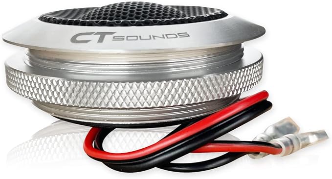 CT Sounds Meso 25mm 100 Watt Flush-Mount Premium Silk-Dome Tweeters, Pair