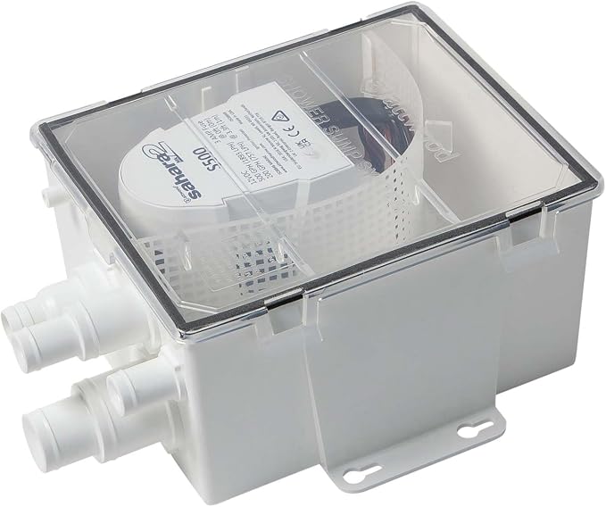 500 GPH Shower Sump MK2 - 12V by Attwood Marine