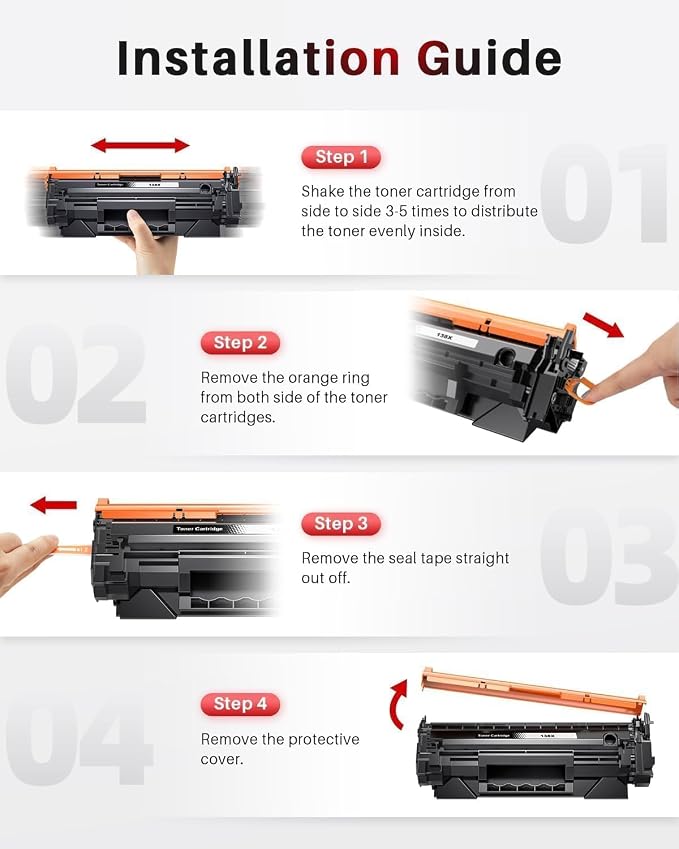 138X Black Toner Cartridge (with CHIP) Replacement Compatible for HP 138X 138A W1380A W1380X High-Yield Toner Work with LaserJet Pro 3001dw 3001fdw MFP 3101fdw Printer ( 2-Black )