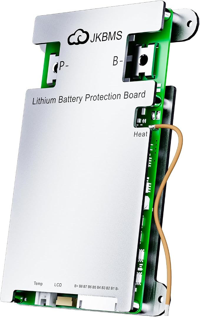 JKBMS Smart BMS 3S-8S 100A 1A Active Balancer JK-B1A8S10P-HC | JK BMS for LiFePO4 Li-ion LTO batteries with Bluetooth RS485 CAN heating function and multi protection