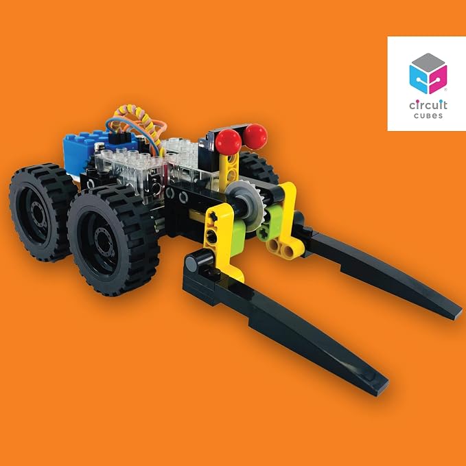 Circuit Cubes Robots Rumble Kit – 2 Player Remote Control Robotics Kit - STEM Learning Toy for Kids Age 8 and Up