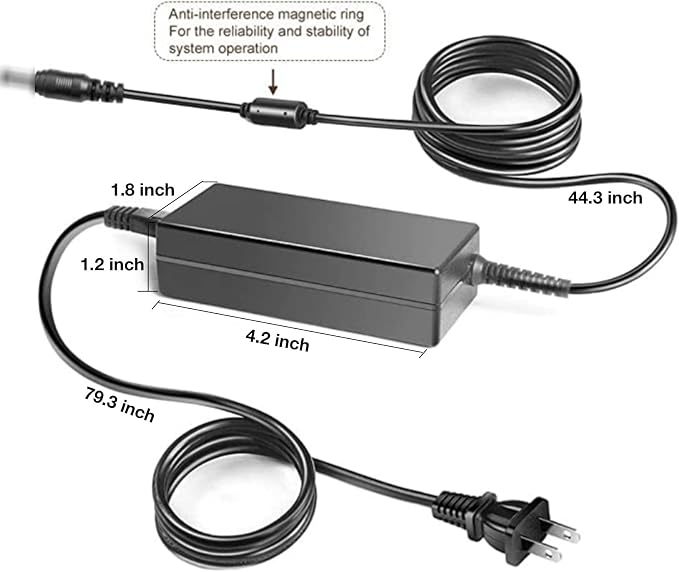 AC/DC Adapter Replacement for Samsung BN44-01013A A4819_RDY 19V 2.53A 48W Power Supply Cord Cable Charger Mains PSU