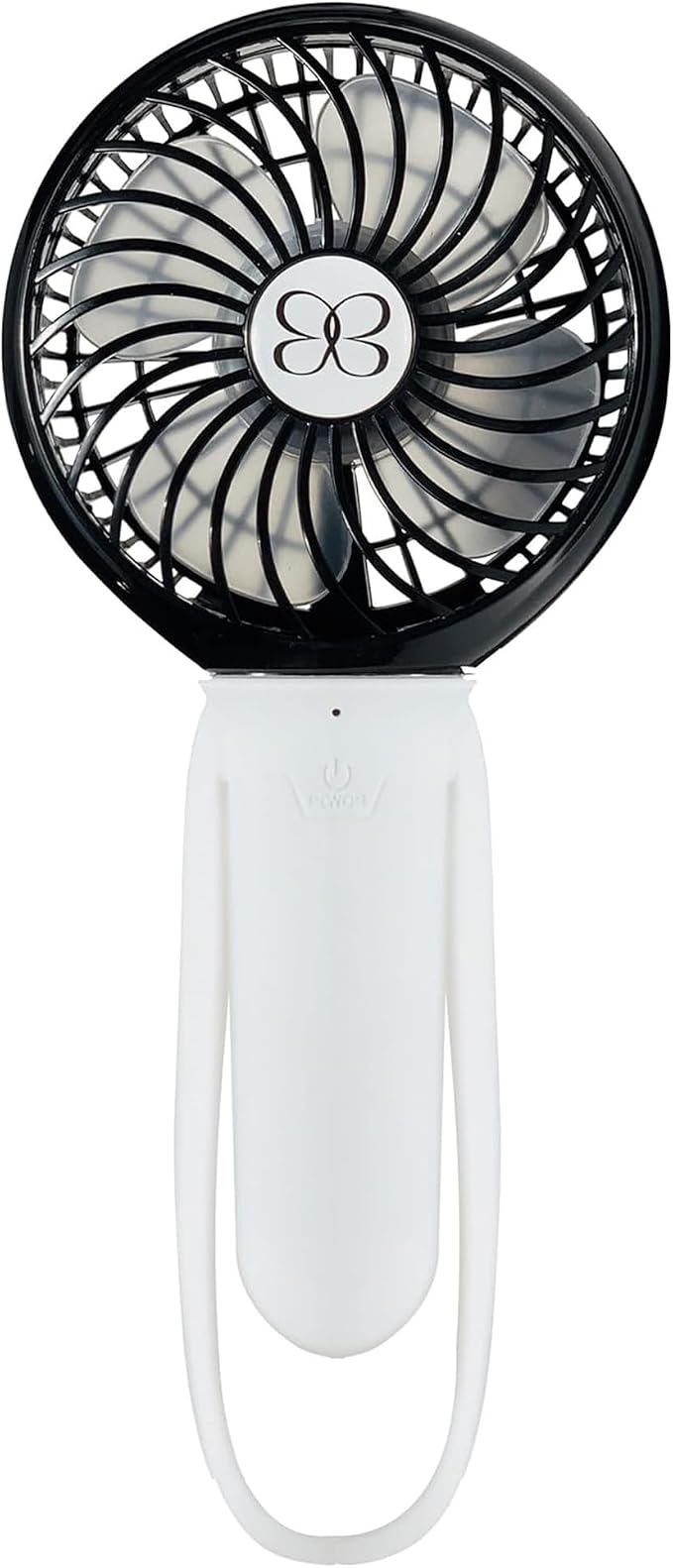 KidCo Buggygear 3 Speed USB Rechargeable Turbo Fan with Power bank and LED Flashlight, Buggy Gear - White/Black