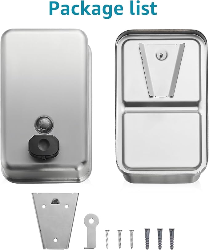modunful Commercial Hand Dryer & Soap Dispenser Set for Bathrooms