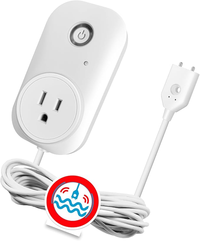 Smart Overflow Detection Sensor - Water Overflow Alarm with Real-Time Alerts for Home, Office & Basement Protection