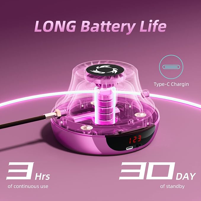 Smart Jump Rope Machine Electronic Skipping Ropes 1-10 Speed Level Adjustment Multiplayer Jumping Rope Groups Rope Skipping LED Display Counter Workout for Women/Men/Kids