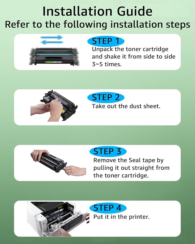 148A Toner Cartridge 4001n 4101fdw W1480A 148 Replacement Compatible for HP 148A Black Toner Cartridge Work with Laser Jet Pro 4001dw 4001dn 4001n MFP 4101fdw 4101fdn Ink Cartridge(2PCS,with Chip)