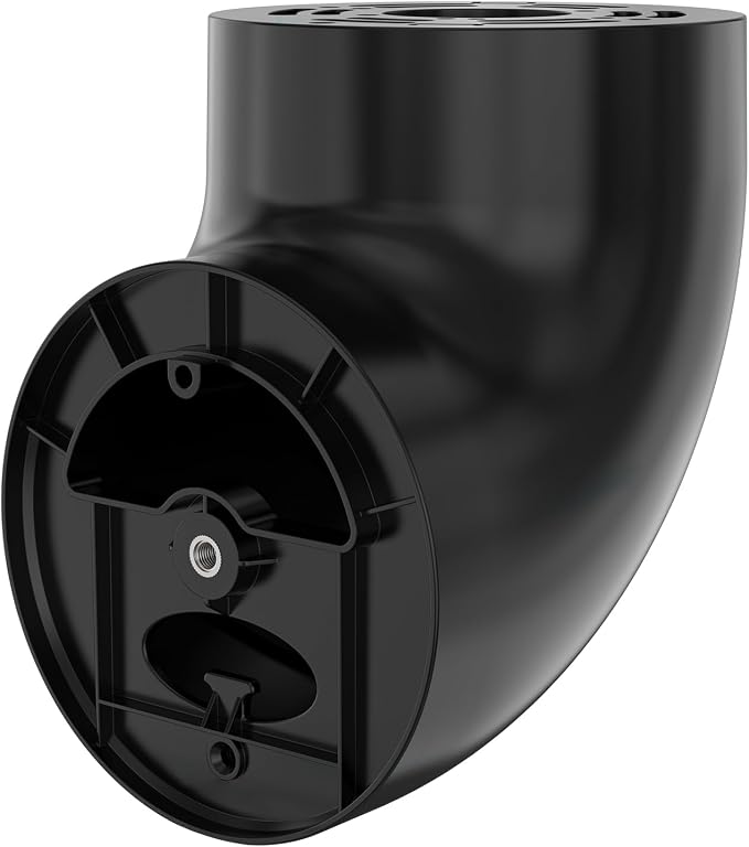 Holicfun Eave Mount for Ring Floodlight Cam Wired Plus/Pro, Blink Wired Floodlight Camera, and Wyze Floodlight Camera v2/Pro - Black
