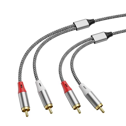 2-Male RCA to 2-Male RCA, 9.84ft