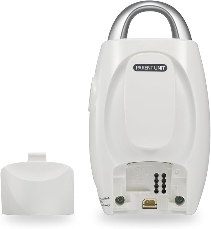 VTech DM221-2 Digital Audio Baby Monitor with 2 Parent Units, DECT 6.0, 1000ft Long Range, Talk Back Intercom, Vibrating Alert, Night Light, Rechargeable - White