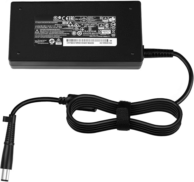 120W Charger Compatible with HP Thunderbolt G4 120W Dock 4J0A2AA HSN-IX01 L56786-003 L57117-001 TPN-DA19 7.4 * 5.0mm Connector