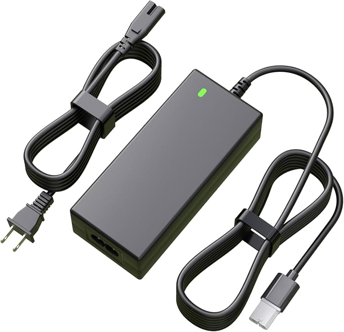 for 2402 Stair Lift Charger Compatible with Bruno Stair SRE-1540, SRE-1550, SRE-2000, SRE-2010 Elite, CRE-2110 Curved, CRE-2100, SRE-2750,OER-2402, BCR-24018 Power Supply Cord