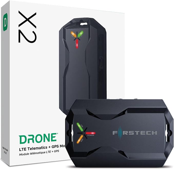 Drone X2 LTE Vehicle Telematics & GPS Tracker – Mobile Connectivity with 4G LTE and Smartphone Control