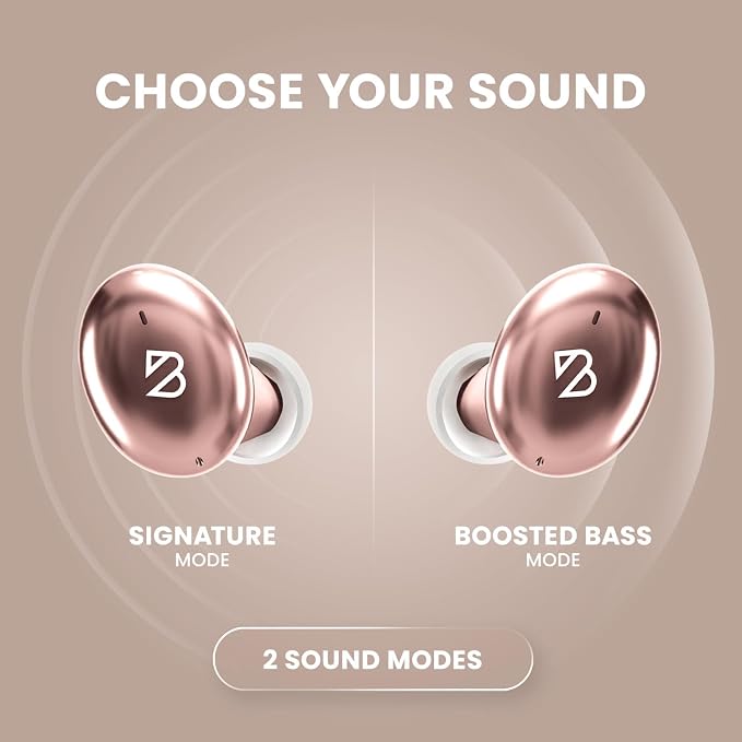 Back Bay Audio Wireless Earbuds for Small Ears, Award-Winning Sound w/Bass Mode, Durable Sweatproof Bluetooth Earbuds, Comfortable for All Ears