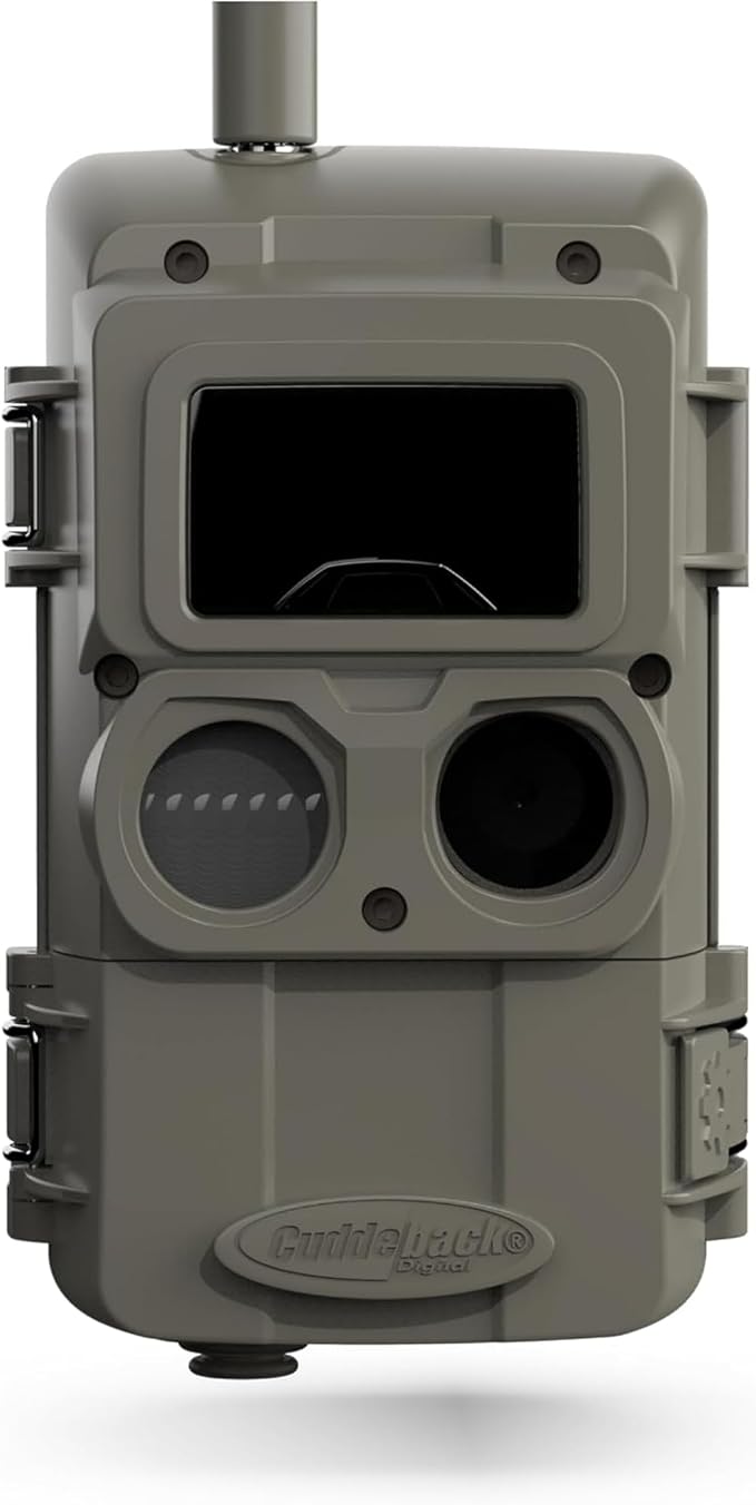 Cuddeback CuddeLink Black Flash LL-3A (L Series) Cellular Trail Camera, with no-Glow Illumination, Fast ¼ Sec Trigger, 940nm IR LED, for Hunting, Backyard Wildlife & Outdoor Game Monitoring