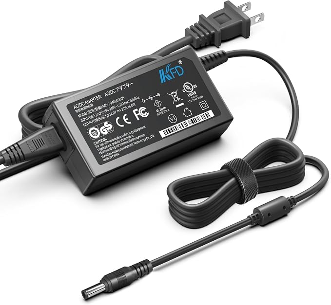 KFD 24V AC/DC Adapter Compatible with Dewalt DWST17510 DWST08810 DWST 17510 Stackable ToughSystem Tough System Radio 5140233-41 5140178-86 S048HU2400200 Y48FE-240-2000U Power Supply Battery Charger