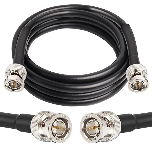 XRDS -RF 5FT SDI Cable, BNC Male Digital Video Cable 75 Ohm RG59 BNC Cables Supports HD-SDI/3G/6G-SDI/4K/8K