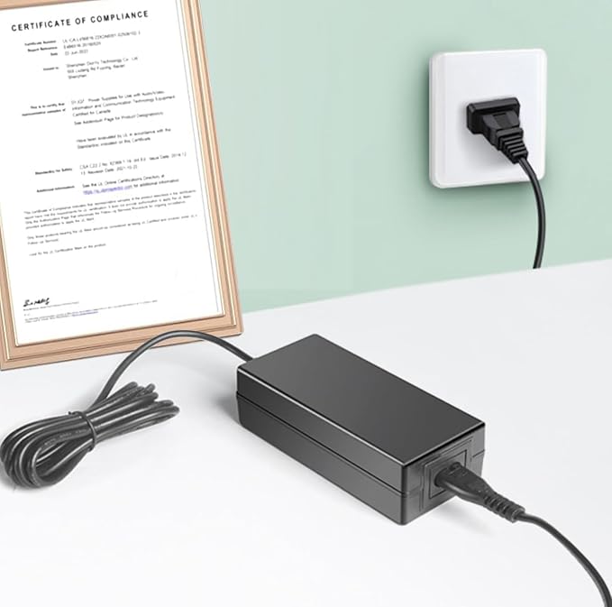 UpBright 15V AC/DC Adapter Compatible with Brother PocketJet 8 PJ-822 PJ-823 PJ-862 PJ-862-L PJ-863 PJ-883 PJ822 PJ823 PJ862 PJ863 PJ883 822 823 862L 863 883 Mobile Printer 15VDC Power Supply Charger