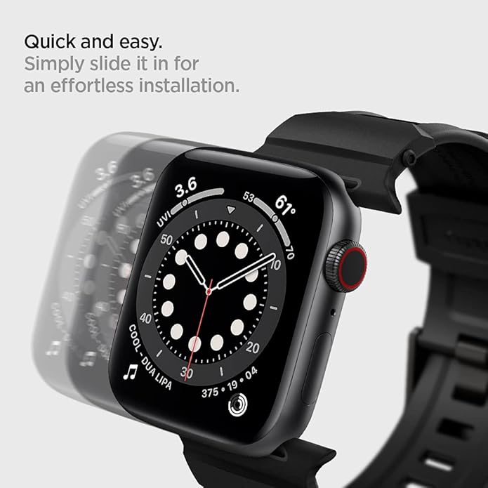 Spigen Rugged Band Designed for Apple Watch Band Compatible with Ultra 3/2/1 49mm, Series 11/10 46mm, 9/8/7 45mm, SE2/SE/6/5/4 44mm, 3/2/1 42mm