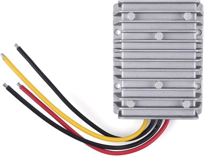 DC 12V to 36V Power Converter - 10A 360W Auto Boost Regulator Reducer, 12 Volt Step - Up Voltage Transformer Supply Module for Golf Cart