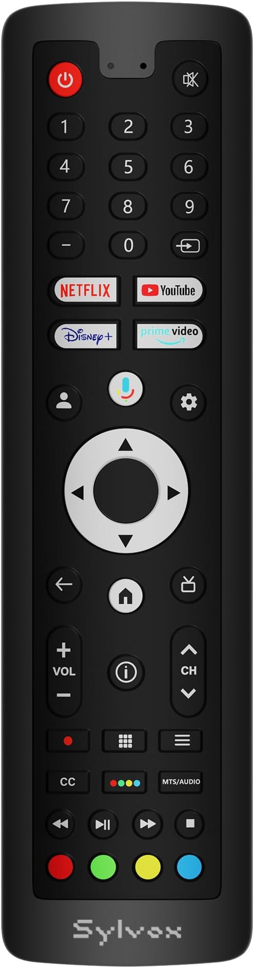 Sylvox 3-in-1 Remote Control for Outdoor TVs - Compatible with Deck Pro 2.0, Pool Pro 2.0, QLED Series, IP66 Waterproof