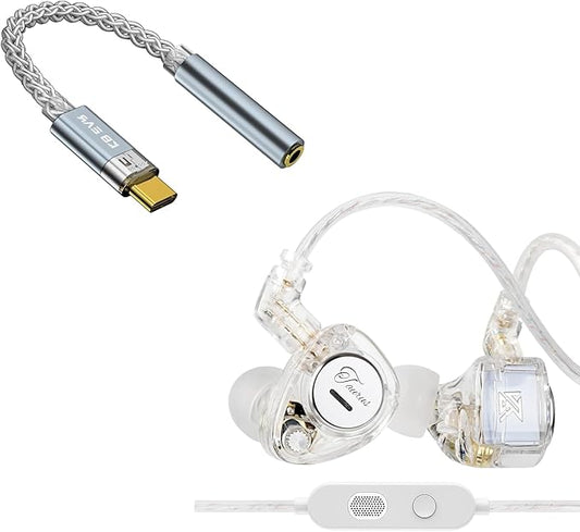 KZ Taurus and KBEAR USB C to 3.5mm Headphone Jack Adapter