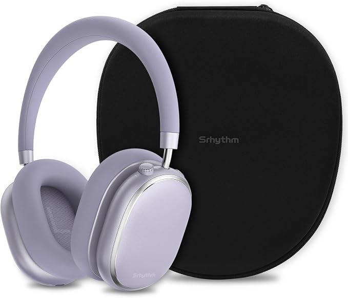 Srhythm NiceComfort 95 Adaptive Noise Cancelling Headphones Wireless | Bluetooth with Spatial Audio,Transparency,ENC,HD Sound,Low Latency for Gaming,Slim Headphones Lightweight