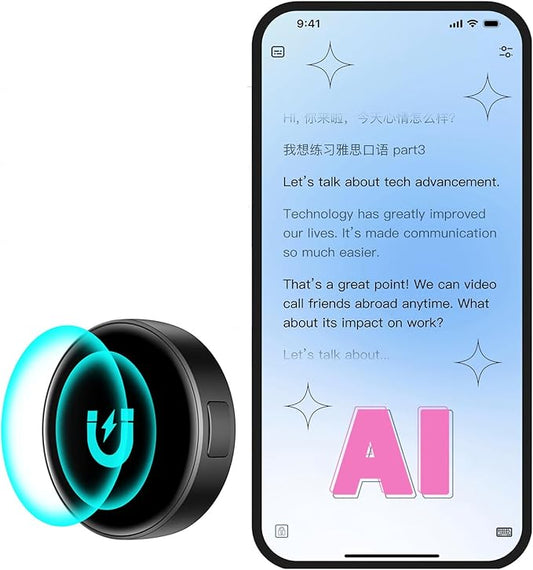 136G【9800 Hours】 AI Voice Recorder, Voice Activated Recorder Device 2026 New Upgrade with AI-Intelligent Triple Noise Reduction Recording Devices for Meetings, Work, Lectures