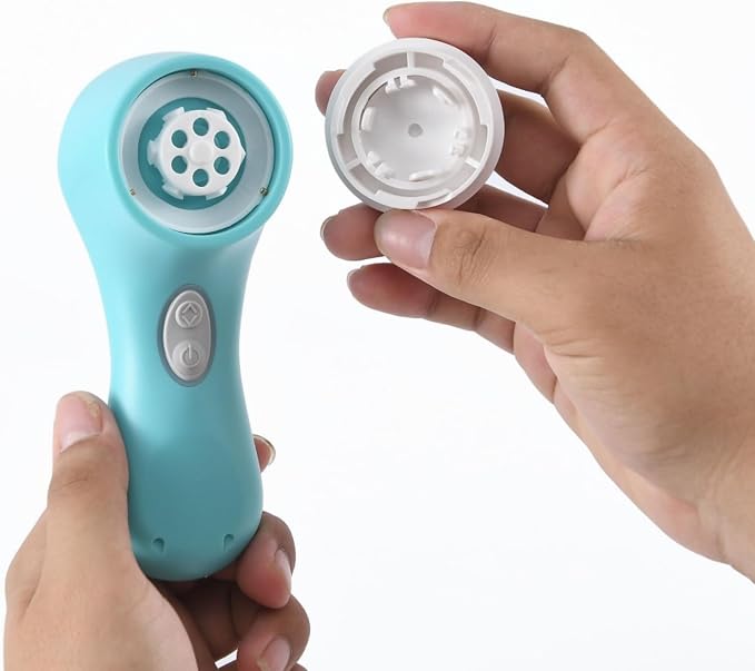 Sonic Facial Cleansing,Facial Cleansing Device Mia2 Mini Version(White) | Whitening with Replaceable Brush Head