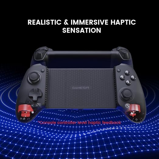 GameSir G8 Plus Bluetooth Mobile Game Controller for Switch & iOS & Android & Tablets, Wireless Gamepad with Hall Effect Joysticks/Hall Trigger, Play Minecraft, Genshin Impact, Call of Duty Mobile