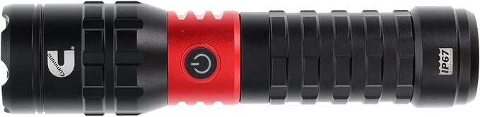 Cummins CMN35360 Pro Series Piston Extendable Rechargeable Flashlight 2000 Lumen LED Multiple Light Modes Plus Power Bank