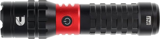 Cummins CMN35360 Pro Series Piston Extendable Rechargeable Flashlight 2000 Lumen LED Multiple Light Modes Plus Power Bank