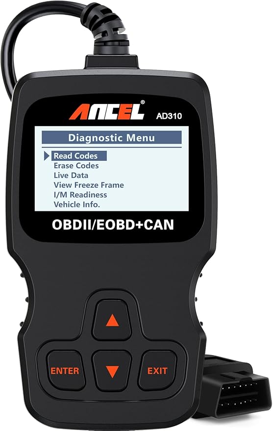 ANCEL HD601 with ANCEL AD310 Code Reader Full System Heavy Duty Truck Scanner