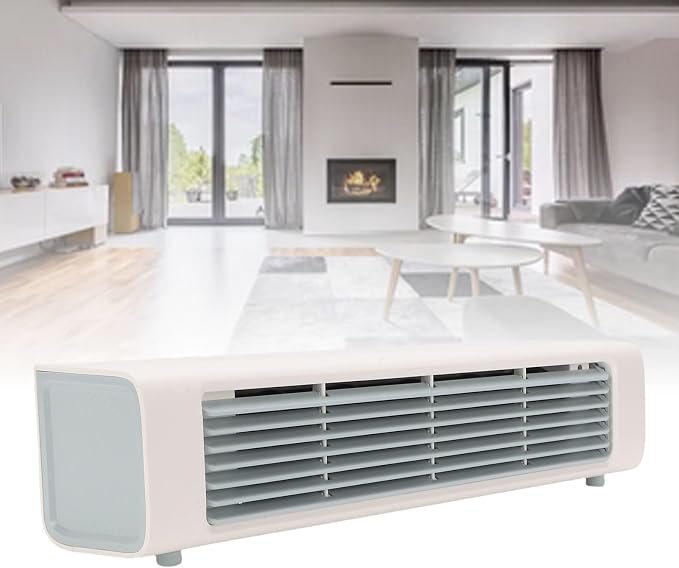 GOWENIC Tower Cooling Fan, 3 Gears Speed Adjustable USB Compact Standing Desk Fan, for Bedroom Office Desktop Wall Bedside Home (White)