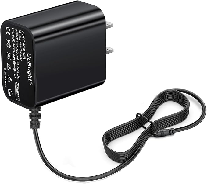 UpBright 5V AC/DC Adapter Compatible with Capillus V4.6 V 4.6 V4.9 V 4.9 Input DC 5V 1.5A Output DC5V 5A 3500mAh 3.6V Rechargeable Lithium-Ion Battery Pack Class 2 Power Supply Cord Charger Mains PSU