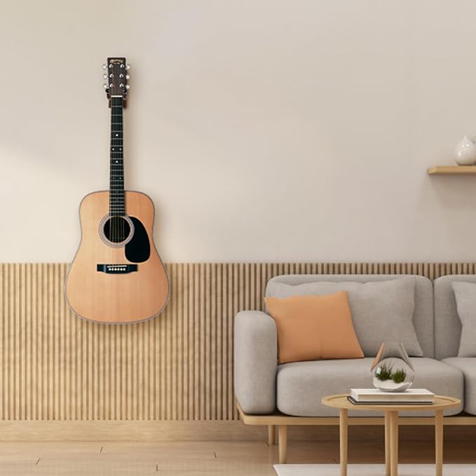 SNIGJAT Guitar Wall Mount, Classical Hardwood Guitar Hanger Mount, Wall Holder Hook Stand for Acoustic, Ukulele, Banjo, Bass, Mandolin