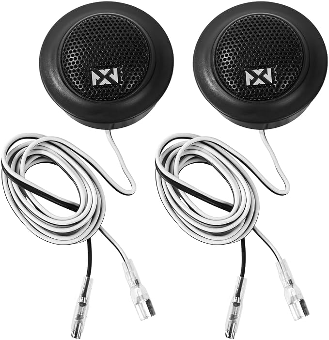 NVX® NSP69KIT 6x9 Car Speakers, 920W Max, 320W RMS, 2-Way Component System w/Silk Dome Tweeters & Passive X-Overs, Easy to Install in Cars/Trucks/Doors (Pair)