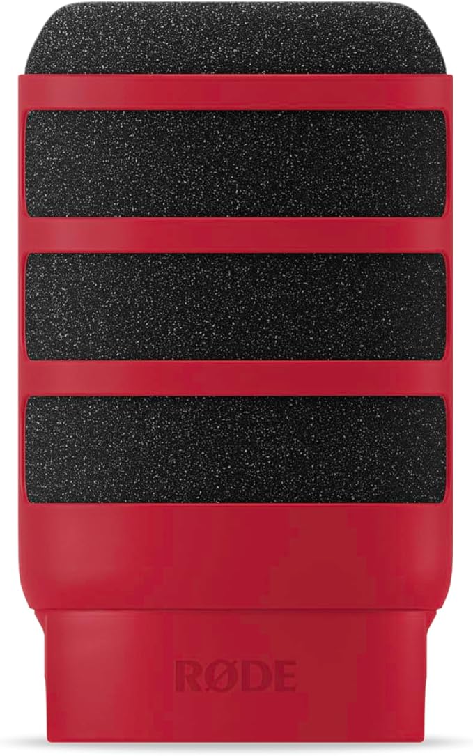 RØDE WS14 Premium Pop Filter for PodMic and PodMic USB (Red)