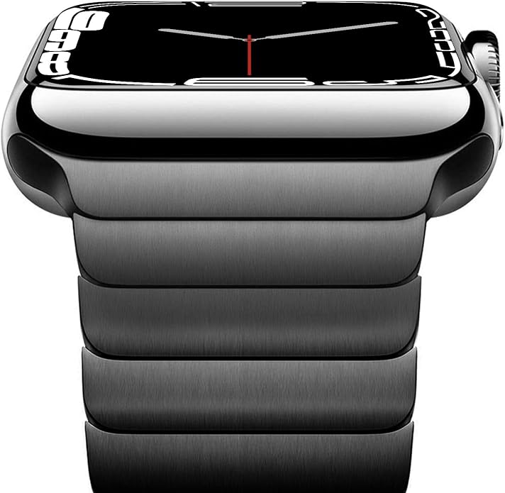 NewWays Titanium & Stainless Steel Link Bracelet for Apple Watch Band Ultra 3 2 1 Band 49mm Series11 10 46mm 42mm 45mm 44mm 41mm 40mm 38mm Series 3-11