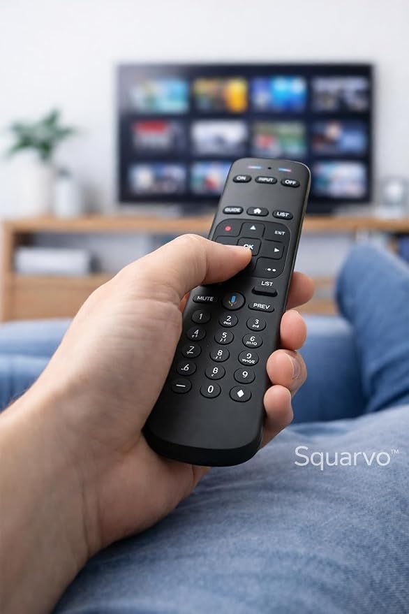 RC82V Remote Control Replacement for DIRECTV Gemini, Gemini Air & Stream, Voice Remote with Bluetooth & Google Assistant, Works with C71KW-200 & C71KW-400 Models