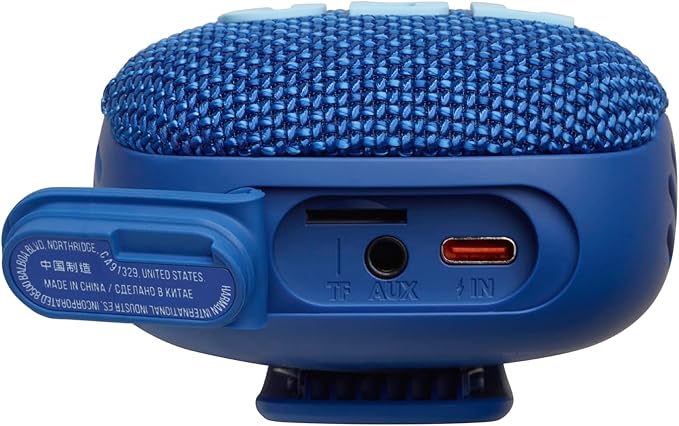 JBL Wind 3 FM Bluetooth Handlebar Speaker (Blue)
