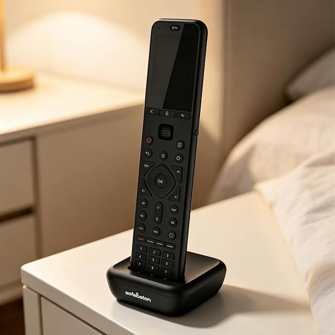 Sofabaton Charging Dock for U3 Universal Remote, Cradle Base Station Charger Stand with USB-C Cable and Adapter, Compatible Only with Sofabaton U3
